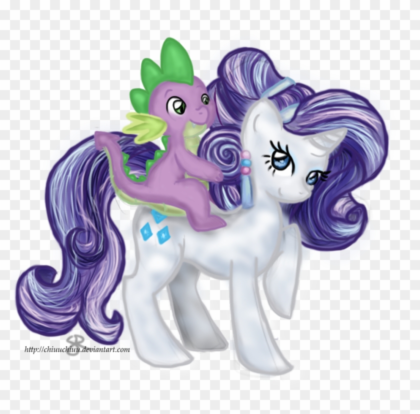 Rarity And Spike By Chiuuchiuu - Cartoon #872658