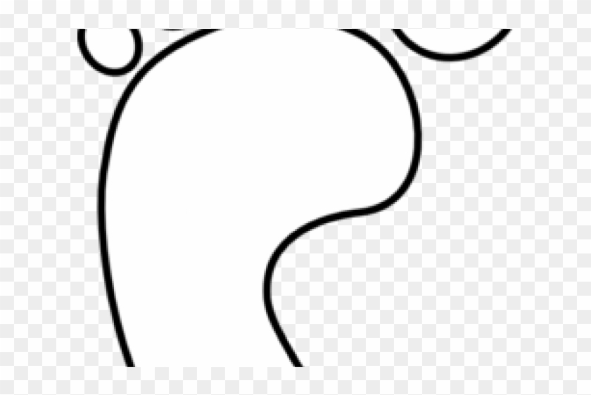 Big Foot Clipart Left - Illustration #872798