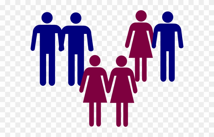 Man And Woman Holding Hands Clipart #872843