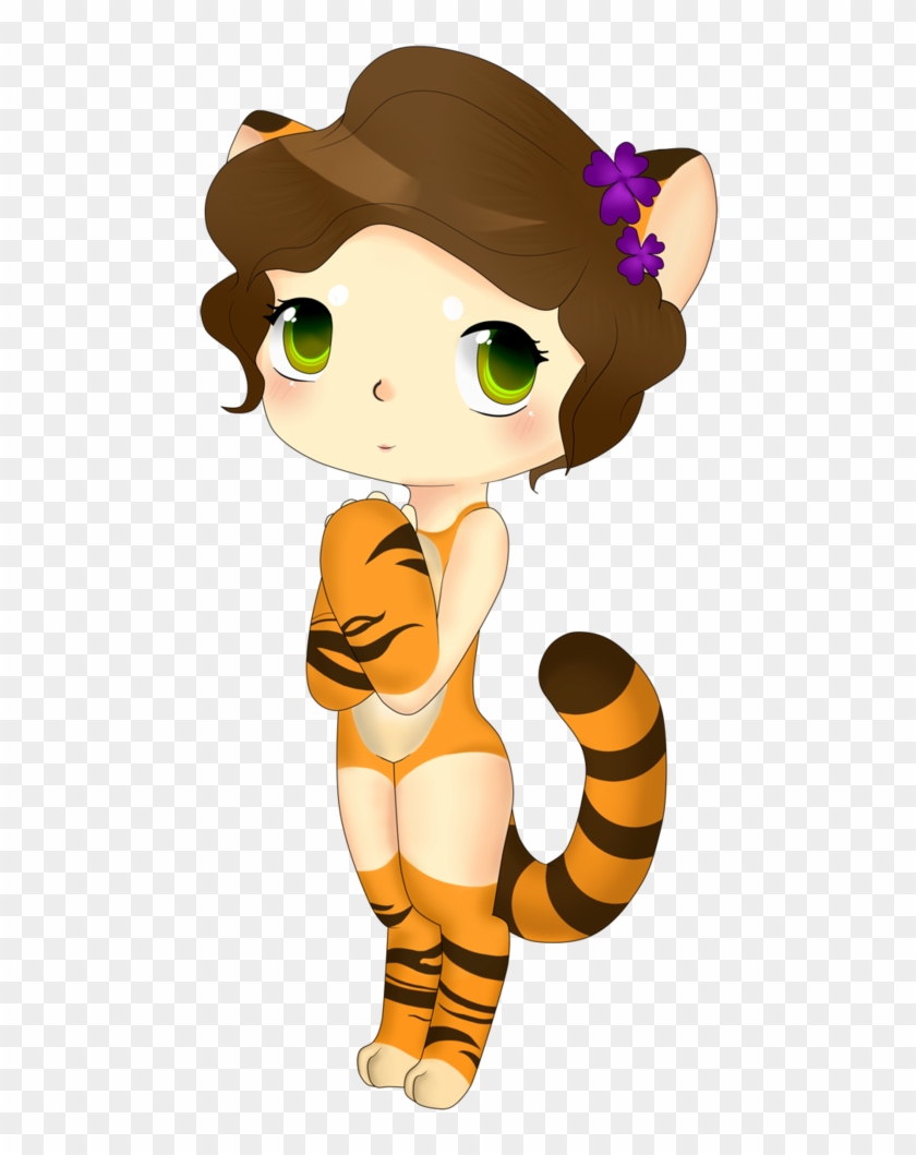 Tiger Girl By Sasukitah - Cartoon #873041