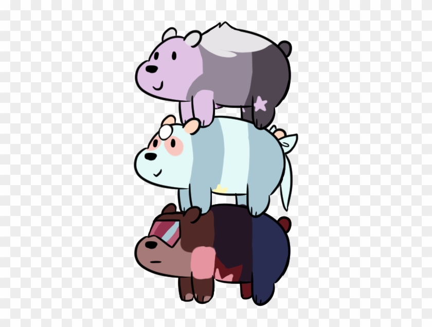 We Bare Bears/steven Universe - We Bare Bears Meets Steven Universe #873181