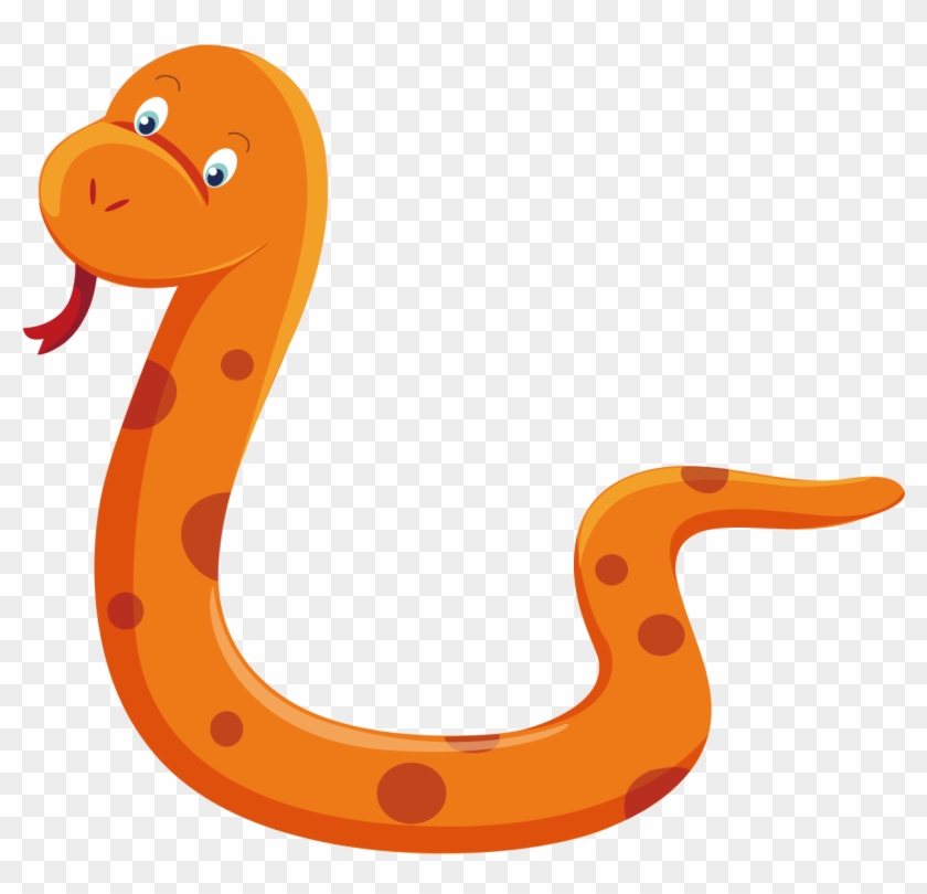 Snake Cartoon Illustration - Cartoon Snake Png #873188