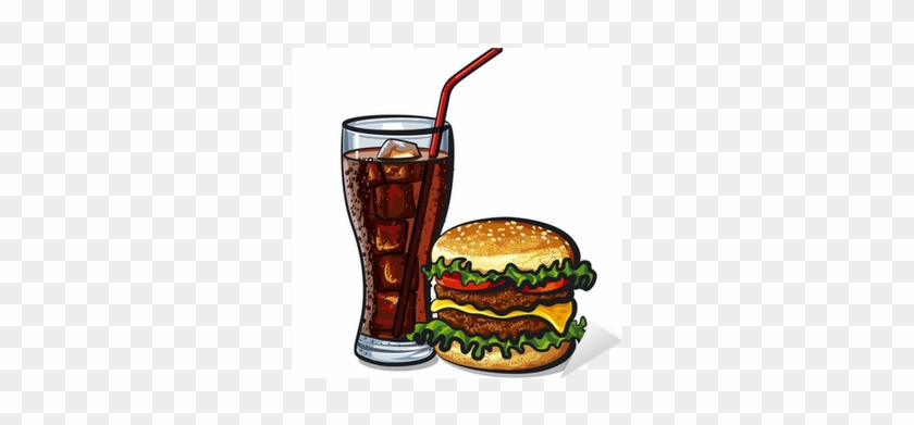 Kavka Designs Burger Brown/ Red/ Green 60"x60" Round #873618