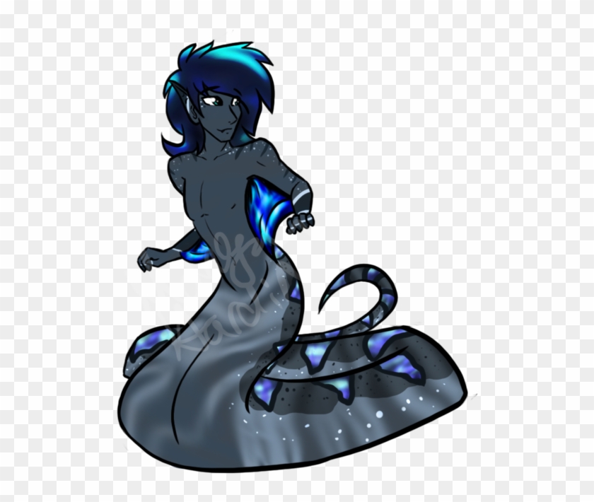 Flame Scale Cobra Naga - Cartoon #873737