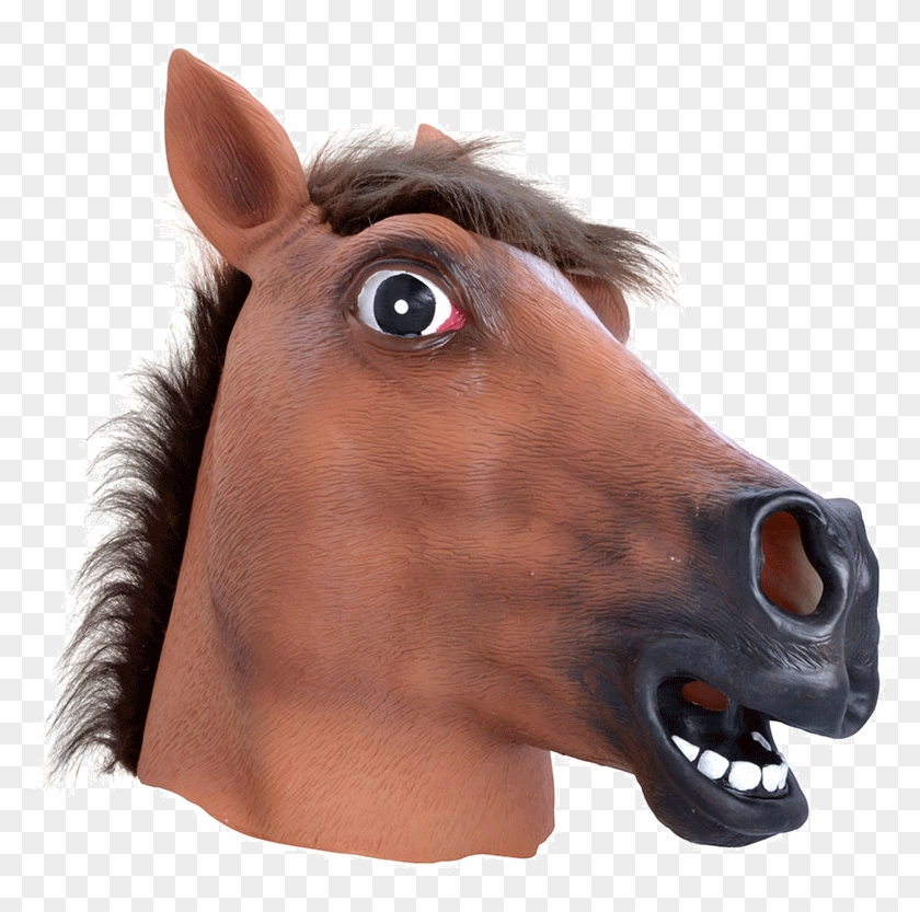 28 Collection Of Horse Head Clipart Transparent Background - Horse Head Mask Transparent #874177