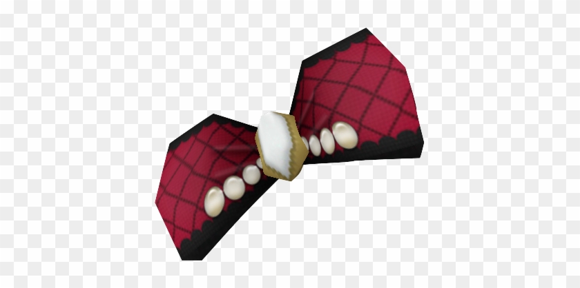 Red Fancy Hair Bow - Purple #874566
