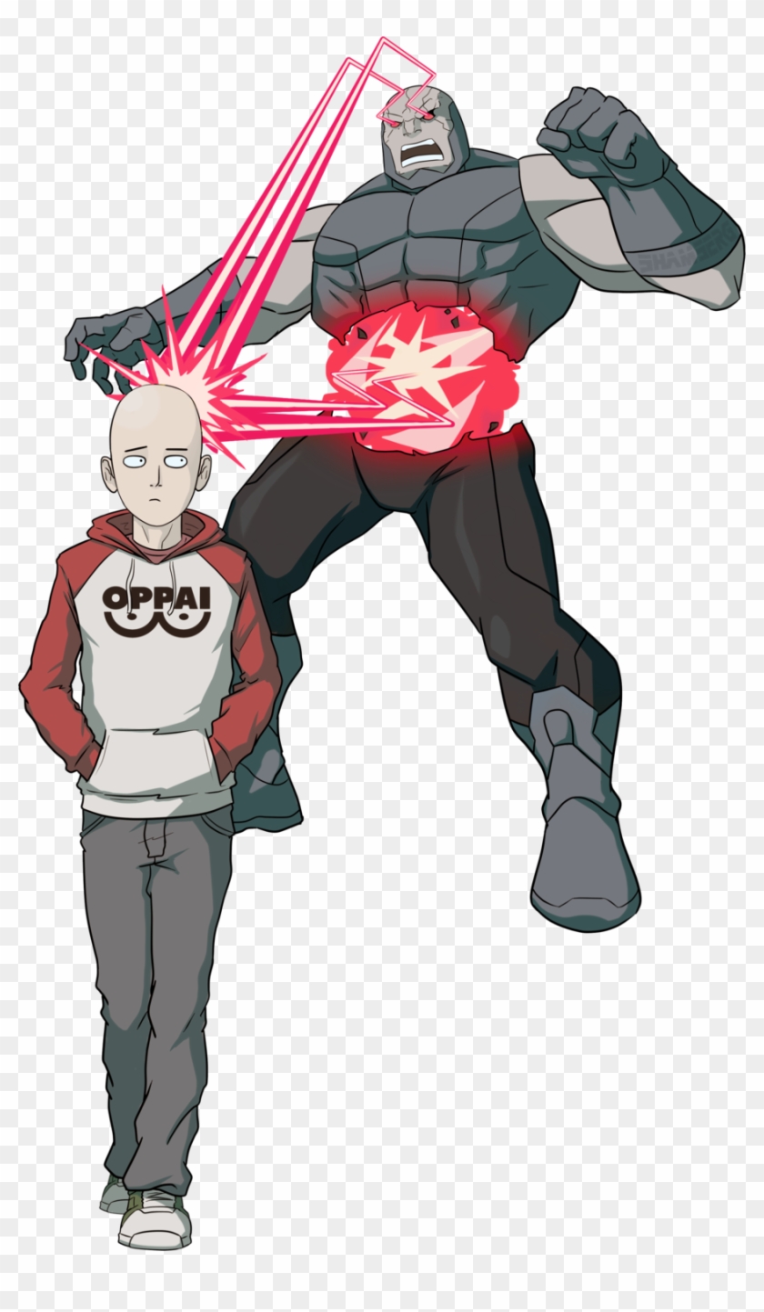 Darkseid Too Weak And Pathetic, One Punch Man Got This - One Punch Man Vs Thanos #874755