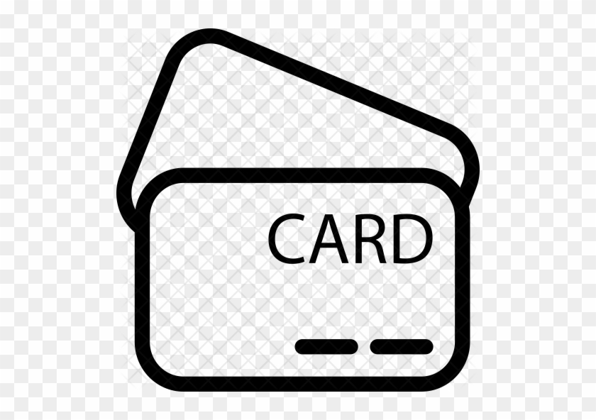 Atm Card Icon - White Credit Card Icon #875046