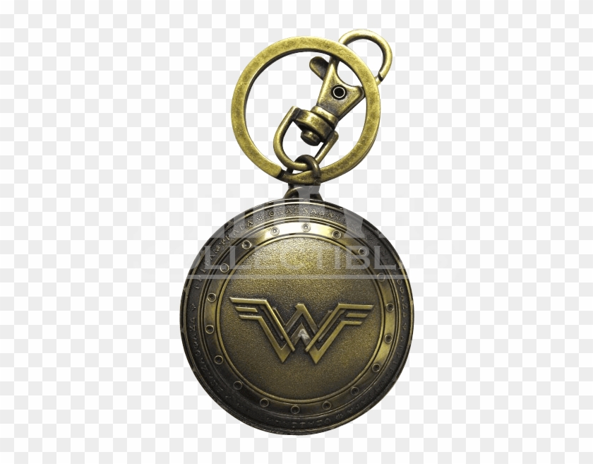Wonder Woman Shield Key Ring - Wonder Woman Shield Logo Batman Vs Superman Dc Comics #875336