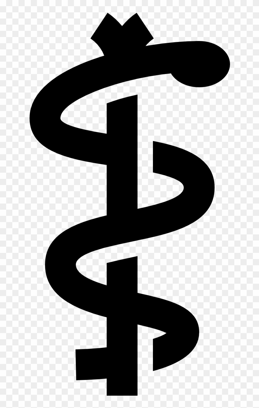 Rod Of Asclepius Png Download - Bastão De Asclepio Png #875421