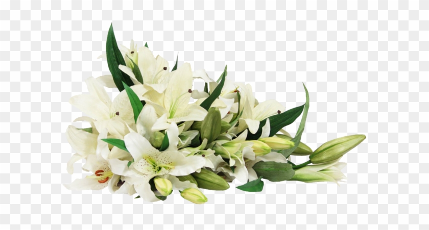 Kabloom - Fresh Flowers: Bouquet Of 13 White Oriental #875565