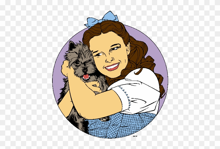 The Wizard Of Oz Clipart - Cartoon Dorothy Wizard Of Oz #875899