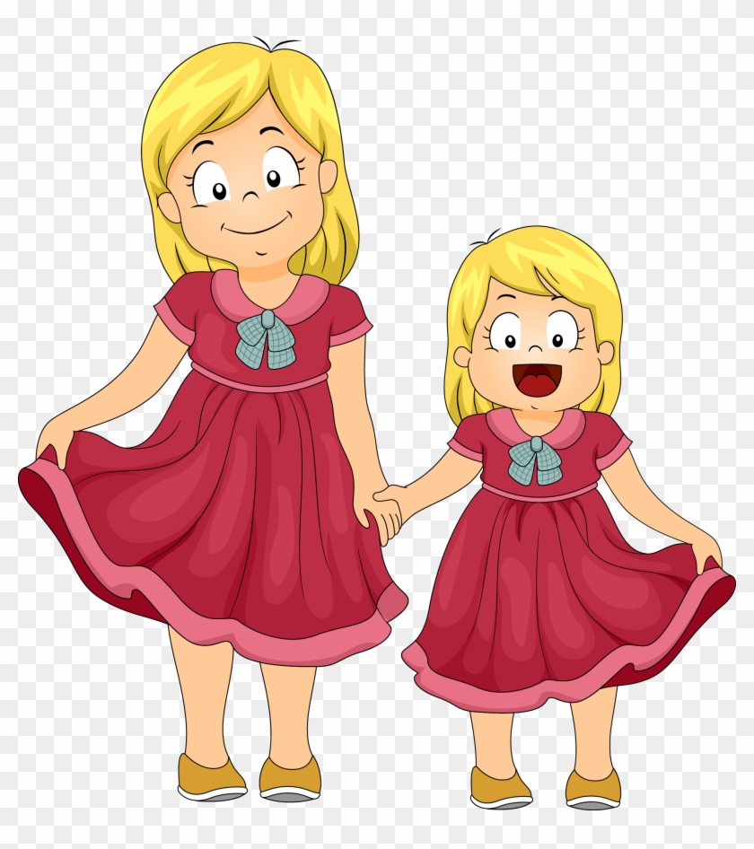 My Family By - Sisters Clip Art #876690