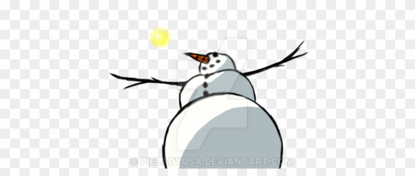 Perspective Snowman By Pieladyusa - Cartoon #876745