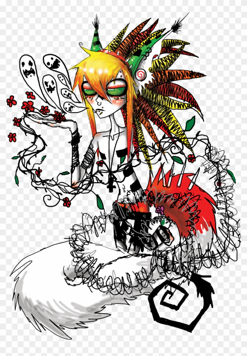 Thorns And Barbed Wire By Lilyfer - Cartoon #876856