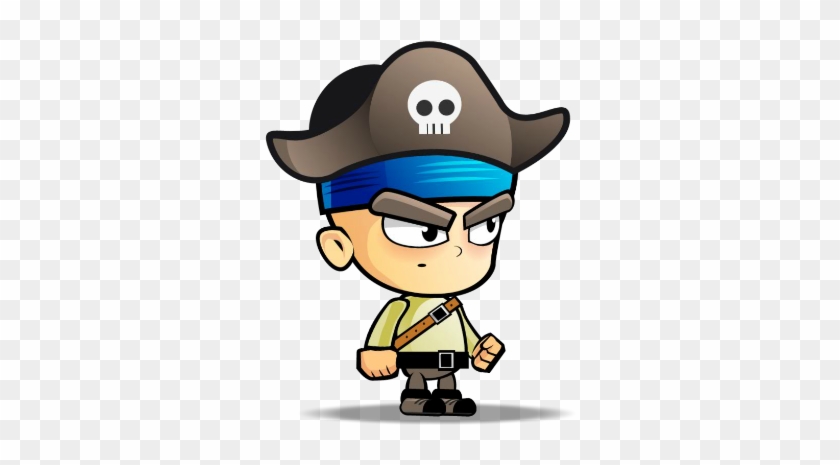 Pirate Royalty Free Game Art - Cartoon #876867