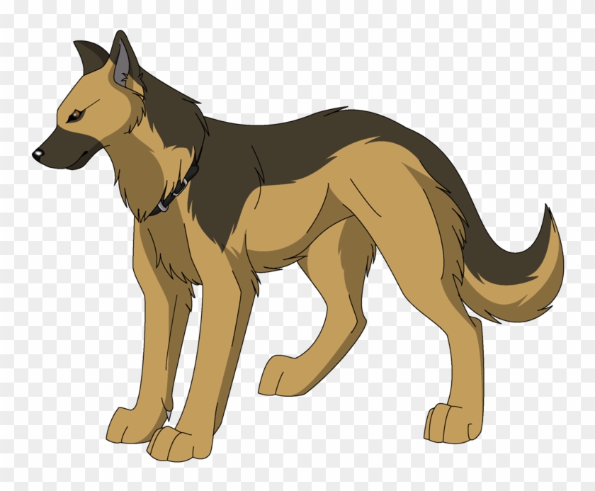 German Shepherd By Inumaru101 On Deviantart - German Shepherd Cartoon Puppies #877523