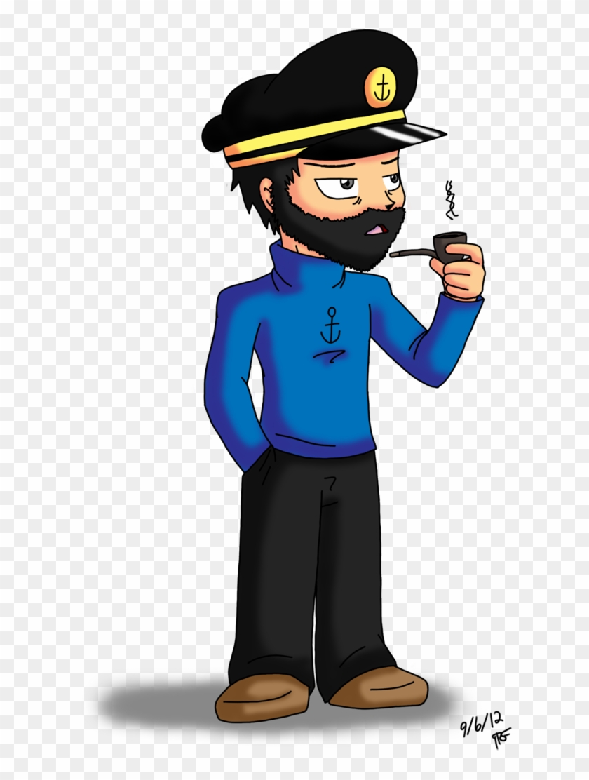 Captain Haddock By Feerl Captain Haddock By Feerl - Capitan Addoc Png #877583