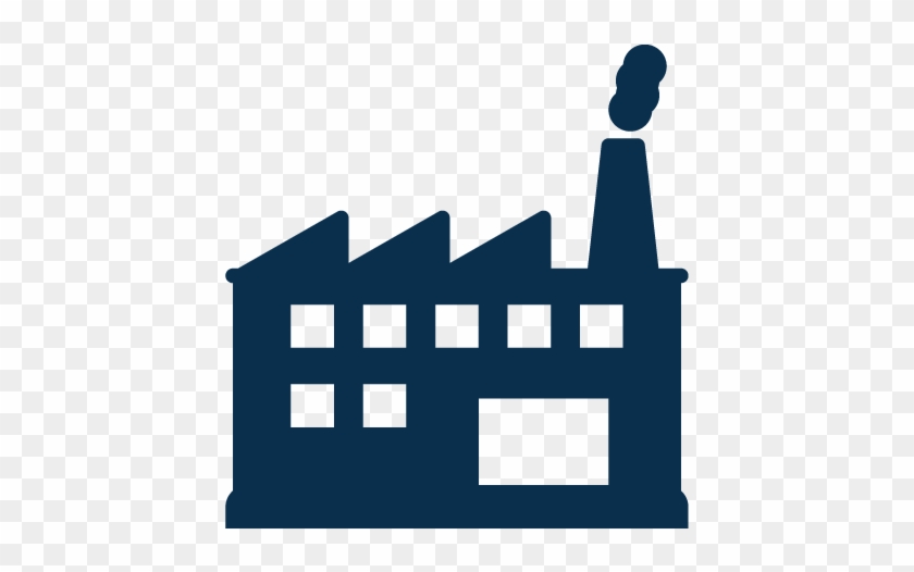 Building Icon With A Smoke Stack - Blockchain And Construction Pdf #877718