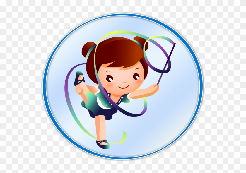 A Helthy Family - Dibujos De Gimnasia Ritmicas #877976