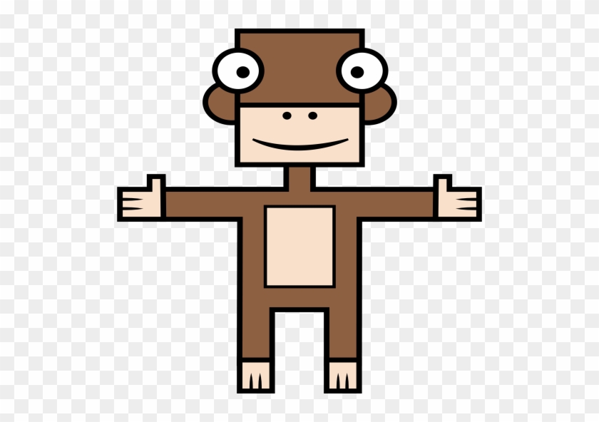 Ícone Macaco, Animal - Обезьяна Из Геометрических Фигур #878018