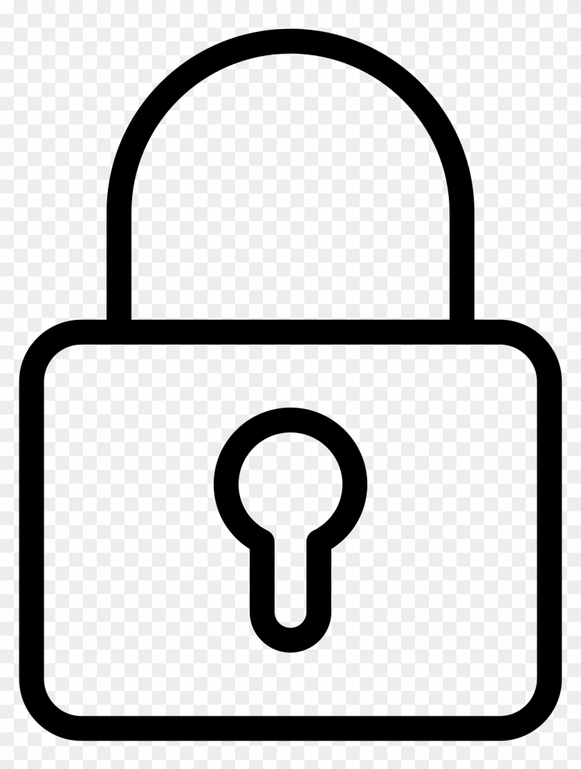 All Data Exchanges And Data Processing Are Secured - White And Black Lock #878066