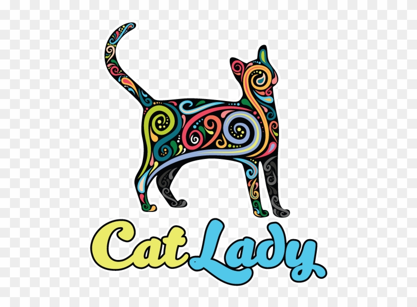 The Catlady Auto Decal - The Catlady Auto Decal #878271