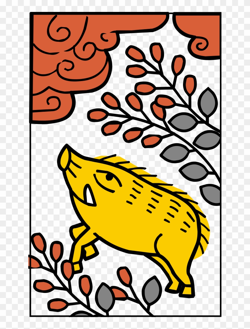 File - Hanafuda 7-4 - Svg - Hanafuda #878352
