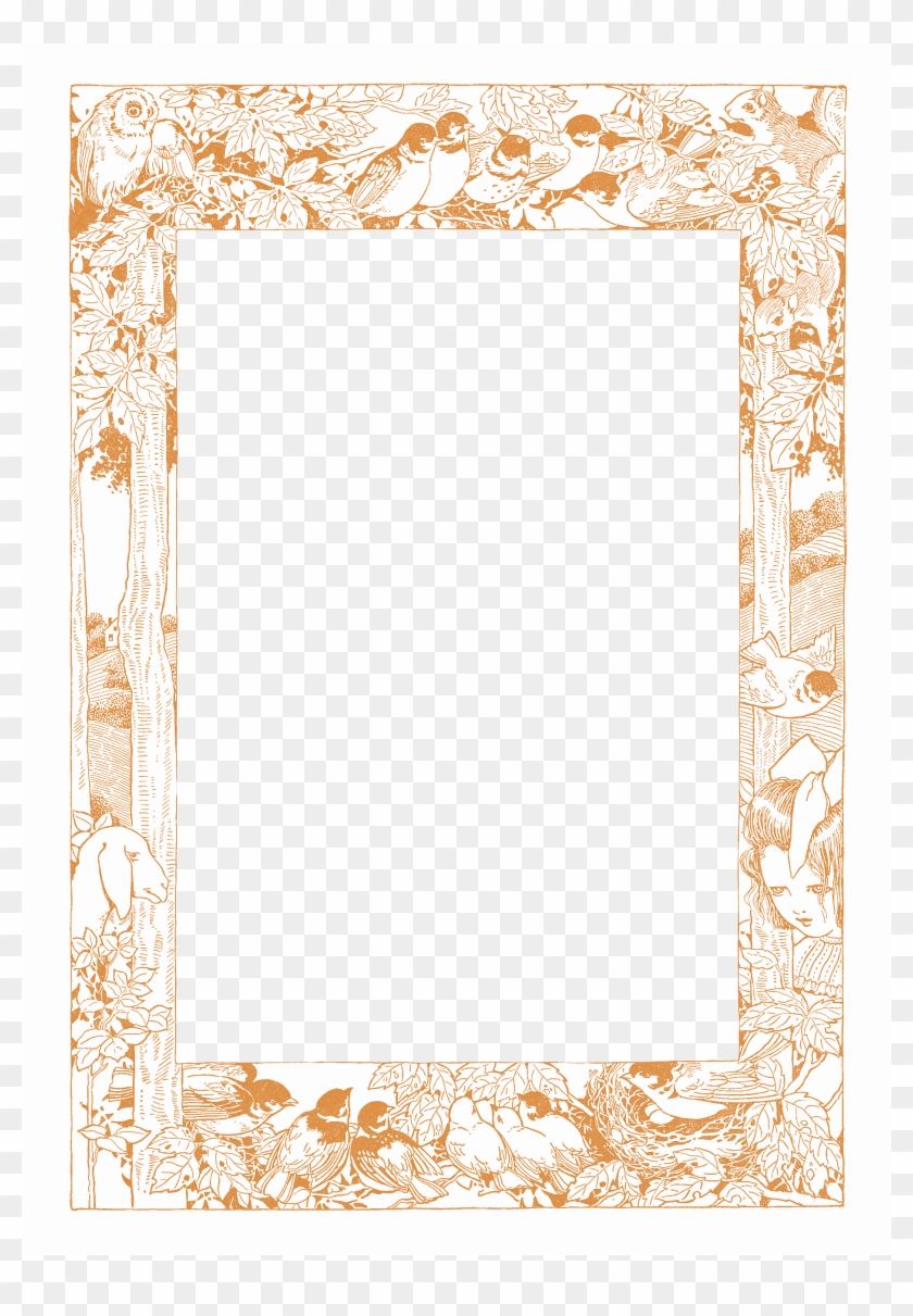 Vintage Christmas Images Free Clip Art For Kids - Picture Frame #878533