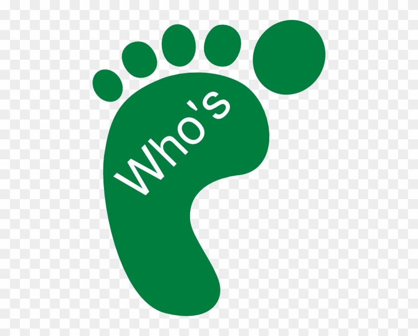 Go Green Cliparts - Foot Clipart #878601