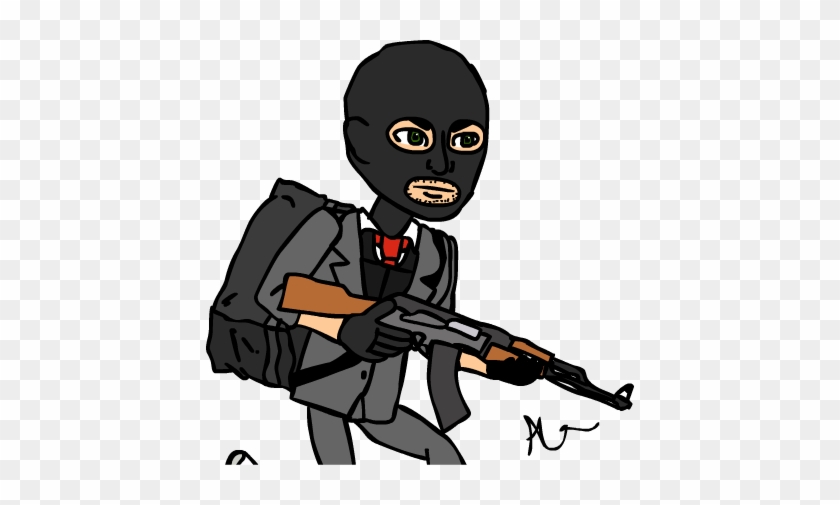 Professional Terrorist By Alexkbs198 - Cs Go Terrorist Png Cartoon #878991
