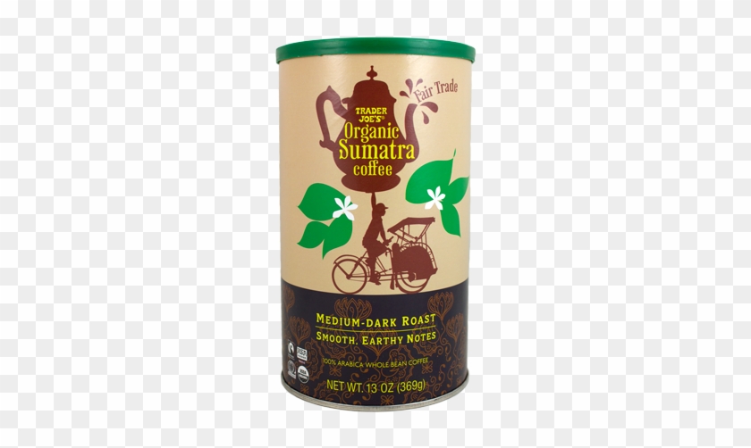 Sumatra-coffee - Trader Joes Fair Trade Organic Sumatra Coffee - Pack #879295
