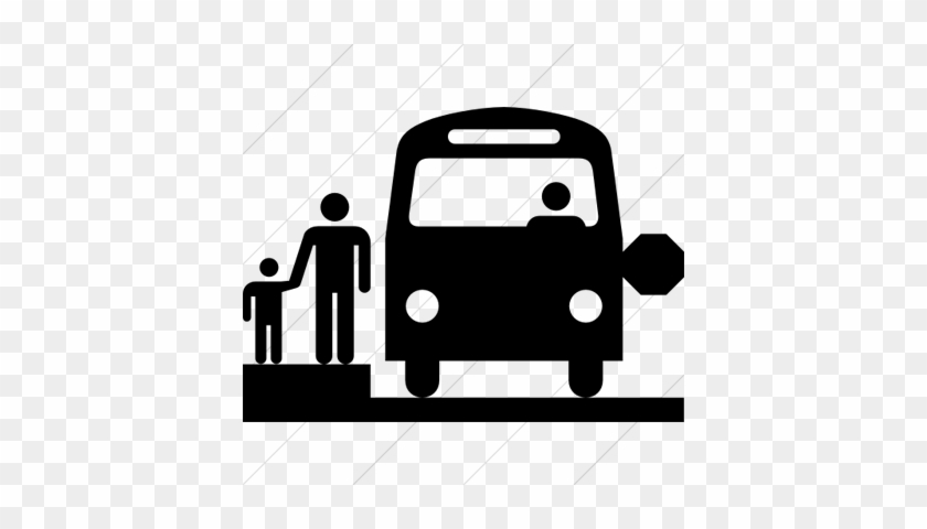 School Facilities - Icon Bus Stop Png #879971