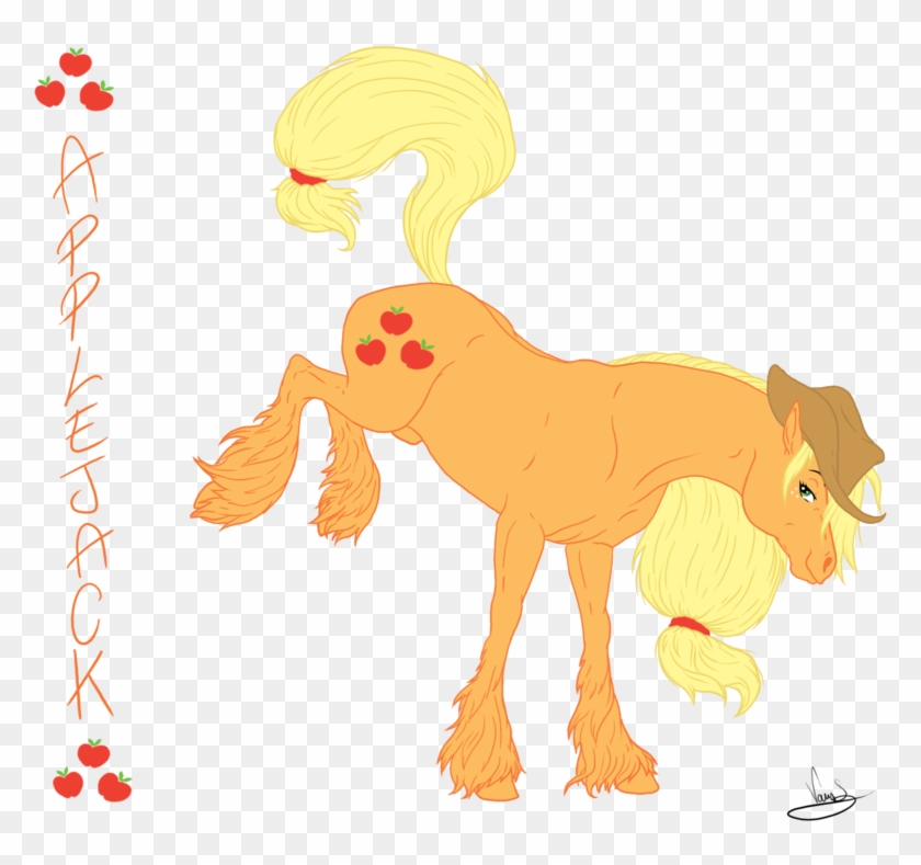 Realistic Applejack - Cartoon #880151
