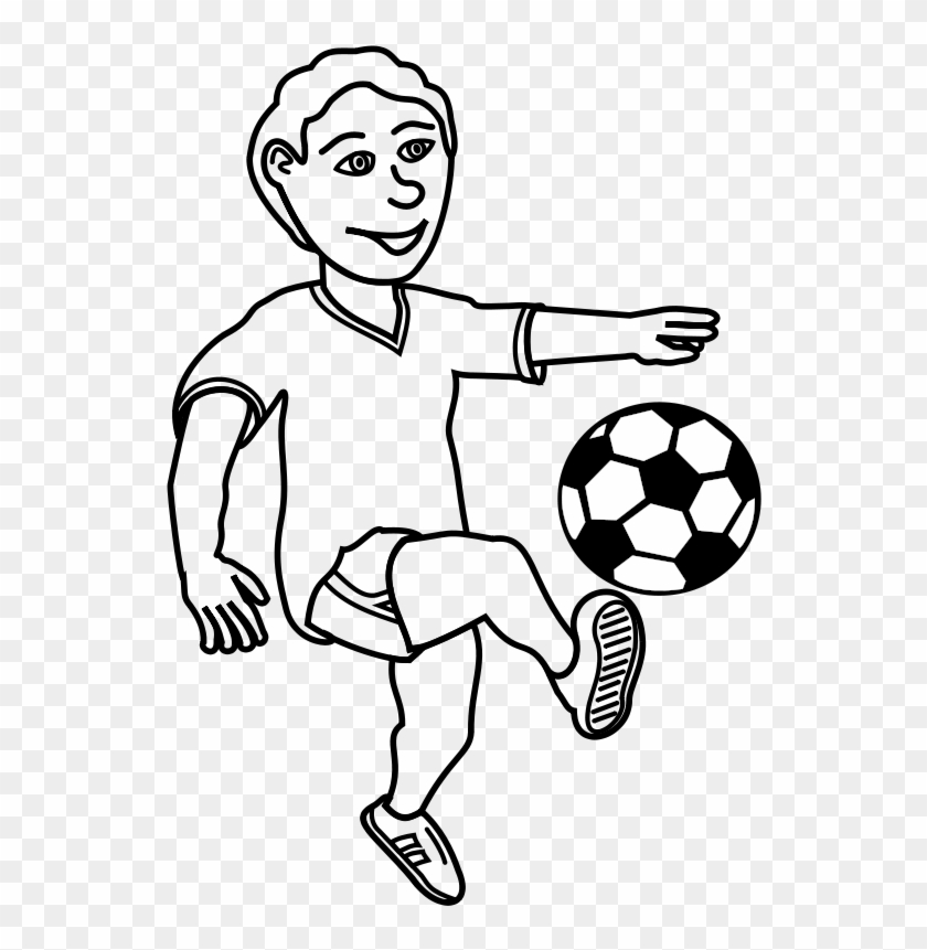 Football Black And White Football Black And White Image - Soccer Ball Clip Art #880237