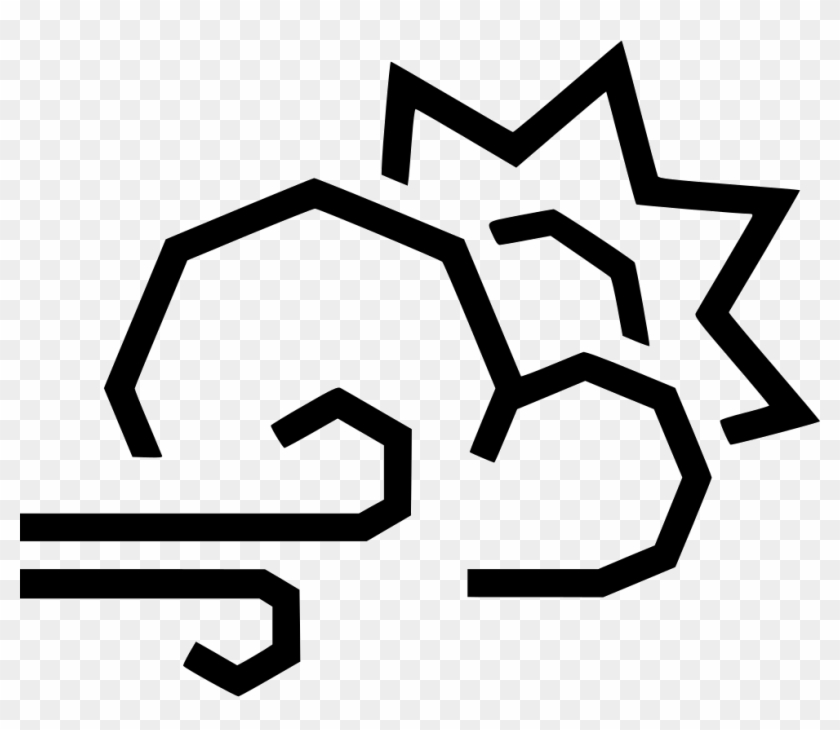 Day Sun Cloud Wind Svg Png Icon Free Download - Cloud #880278