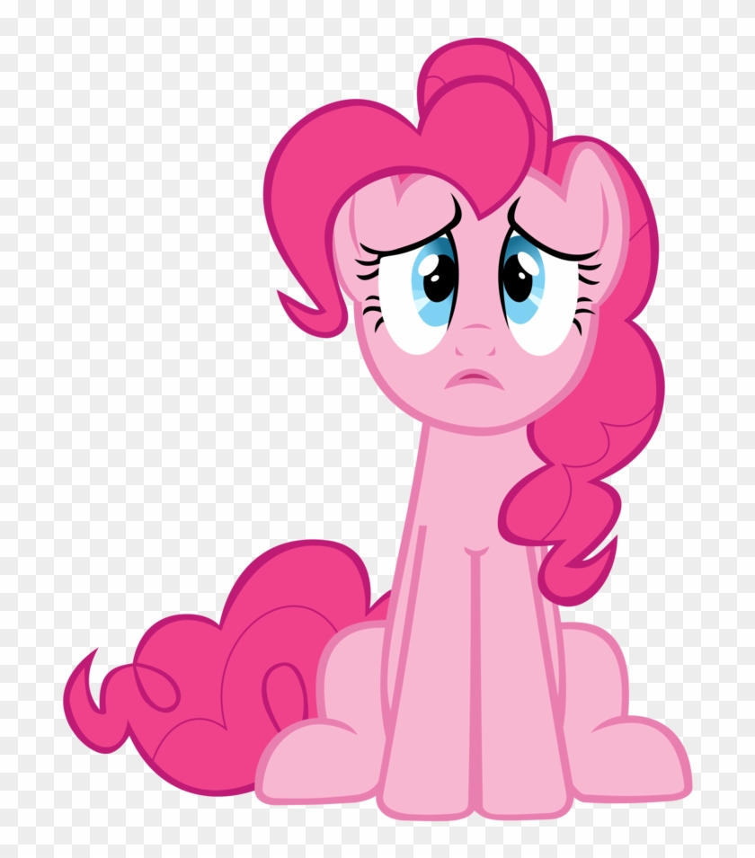 Pinkie Pie Worry By Freak0uo Pinkie Pie Worry By Freak0uo - Mlp Pinkie Pie Sitting #880313