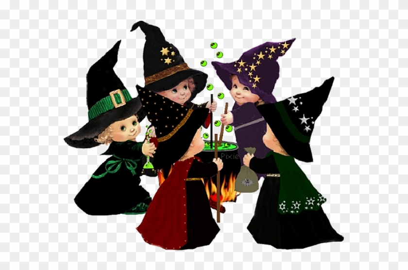 Codes For Insertion - Cute Halloween Witch Cartoon #880344