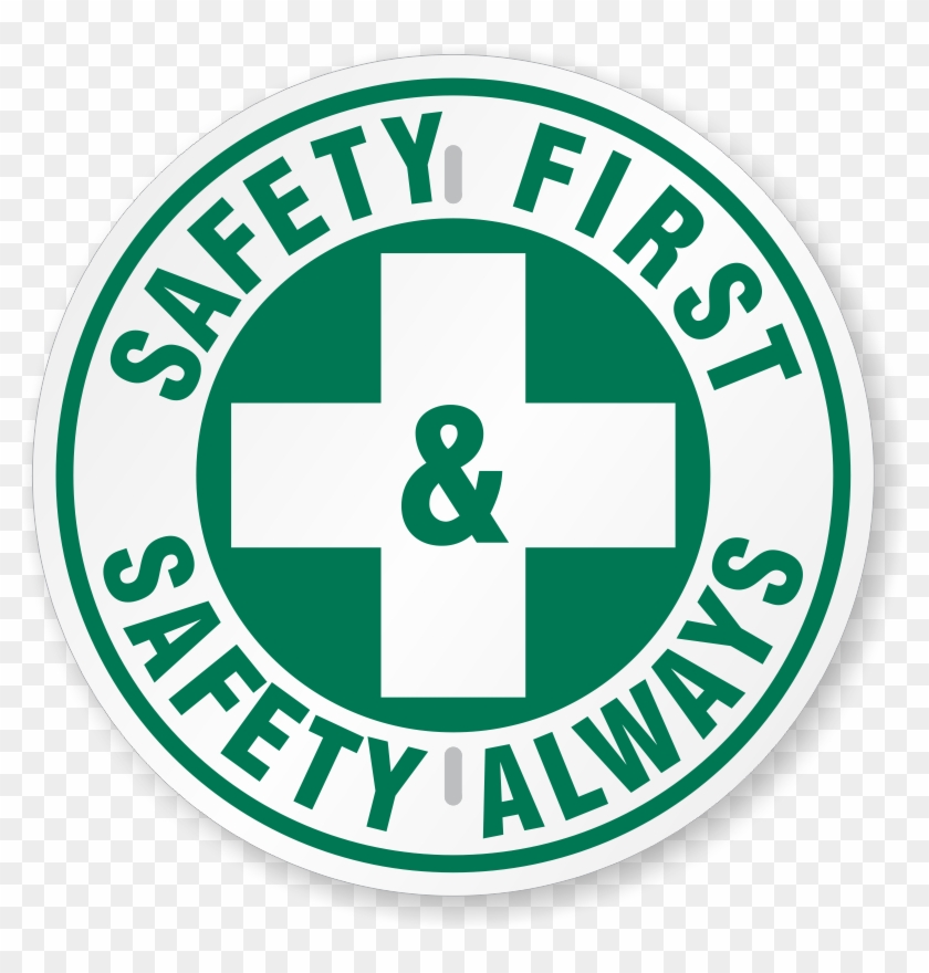 Anti-slip Floor Sign - Safety Glasses Required - Uline #880517