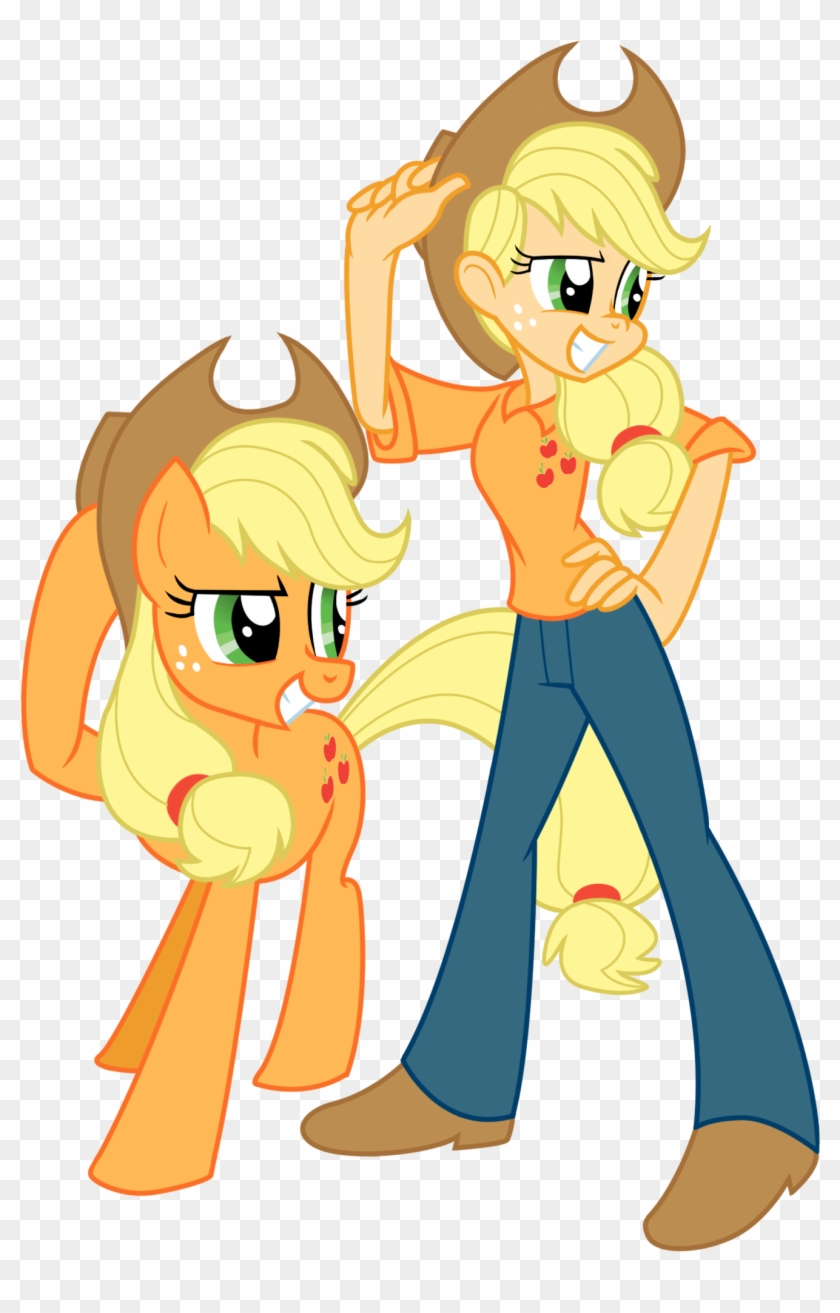 Applejack By Trinityinyang - My Little Pony Applejack Human #880928