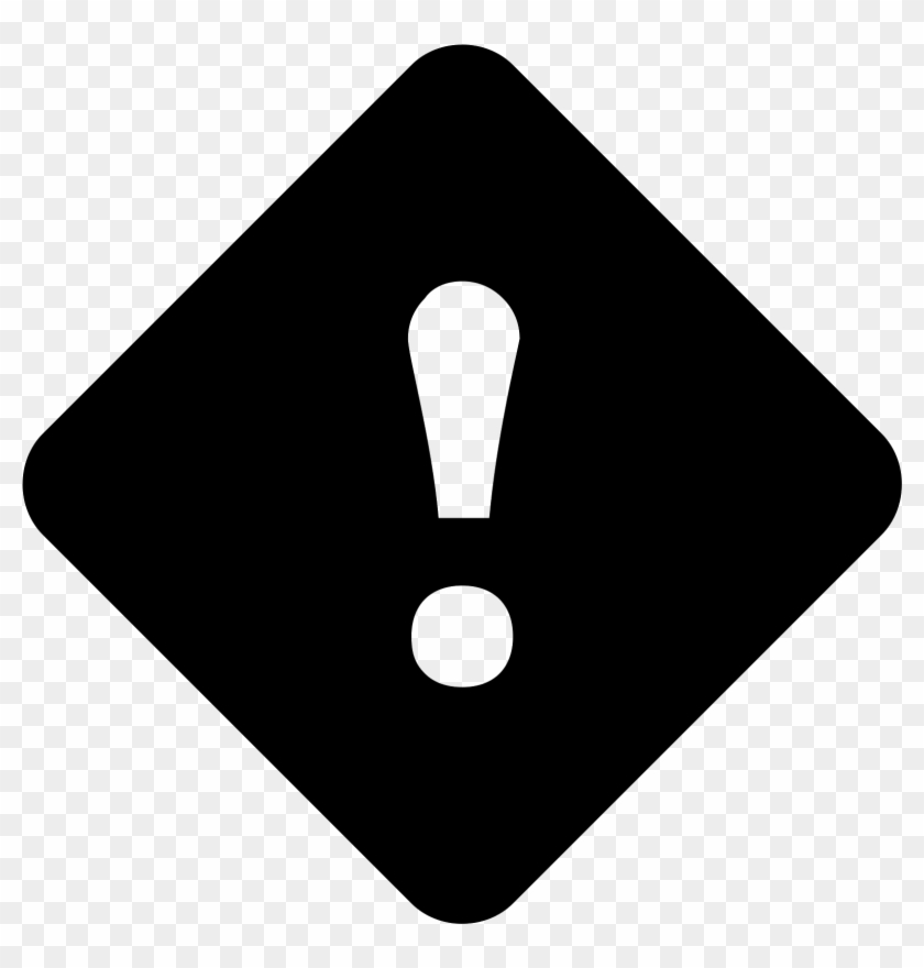 There Is A Single Diamond Shape, And In The Center - Priority Icon #881050