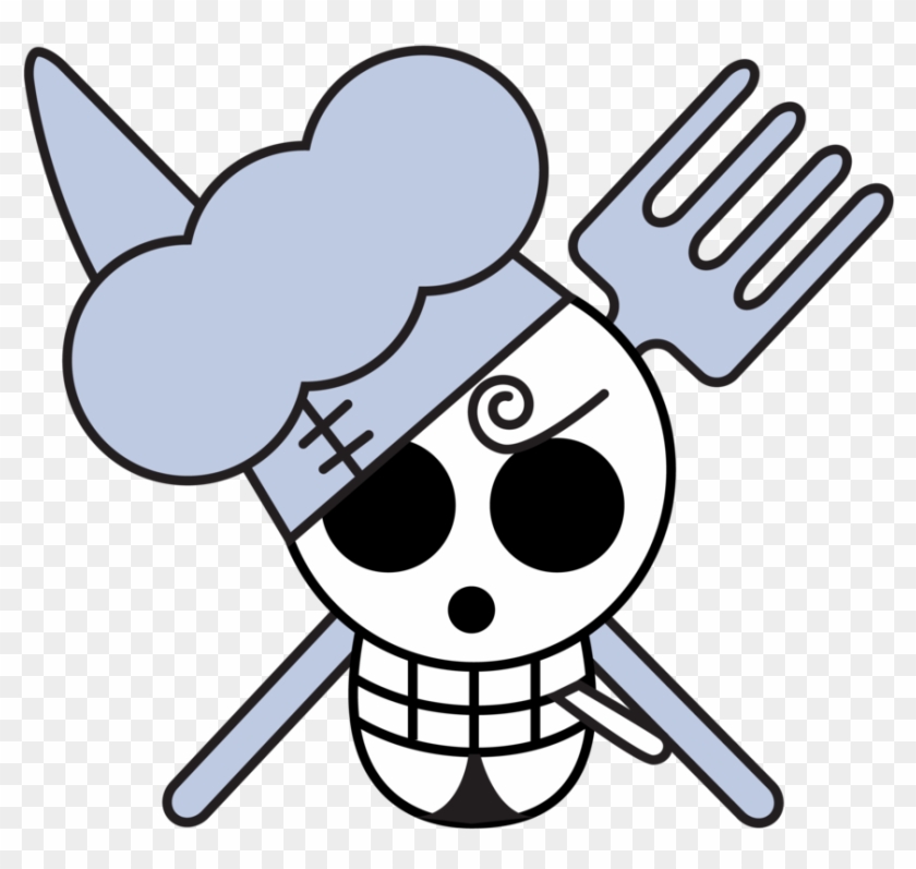 One Piece Clip Art Medium Size - One Piece Sanji Logo #881228