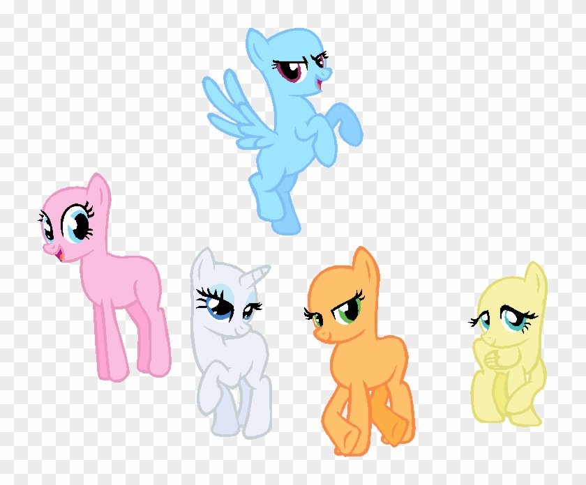 Fim Base- Groupshot 2 By Xtangyshadow - Group Base My Little Pony 5 #881291