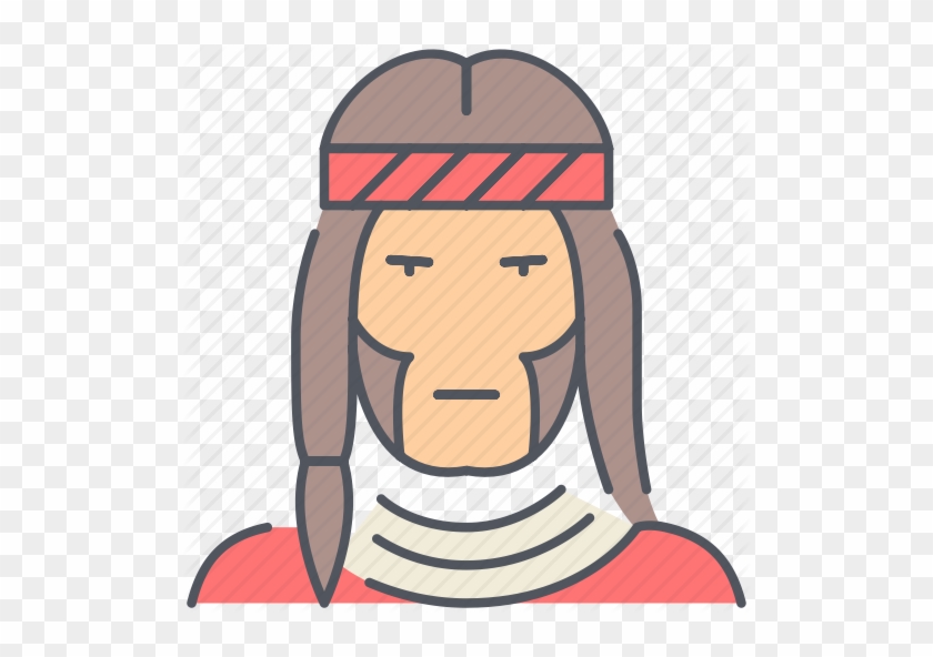Wild West Clipart Indian - Illustration #881549