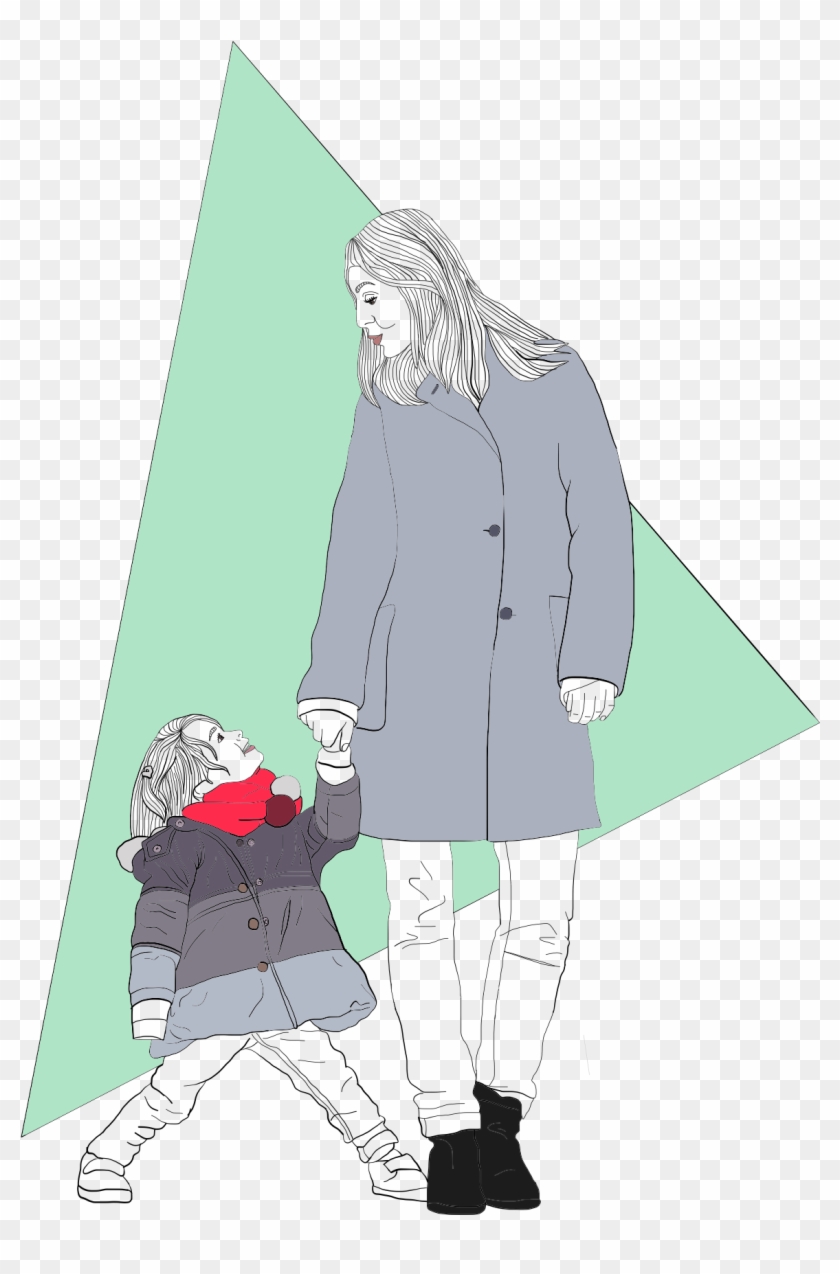 Mamá E Hija - Illustration #881576