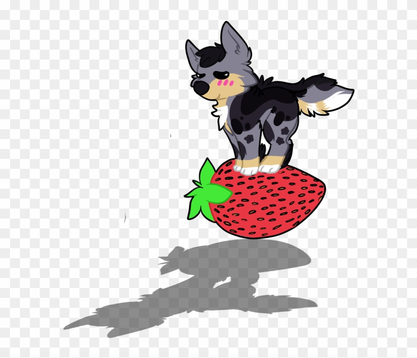 You're The Straw To My Berry By Peanutmutt - Cartoon #881791