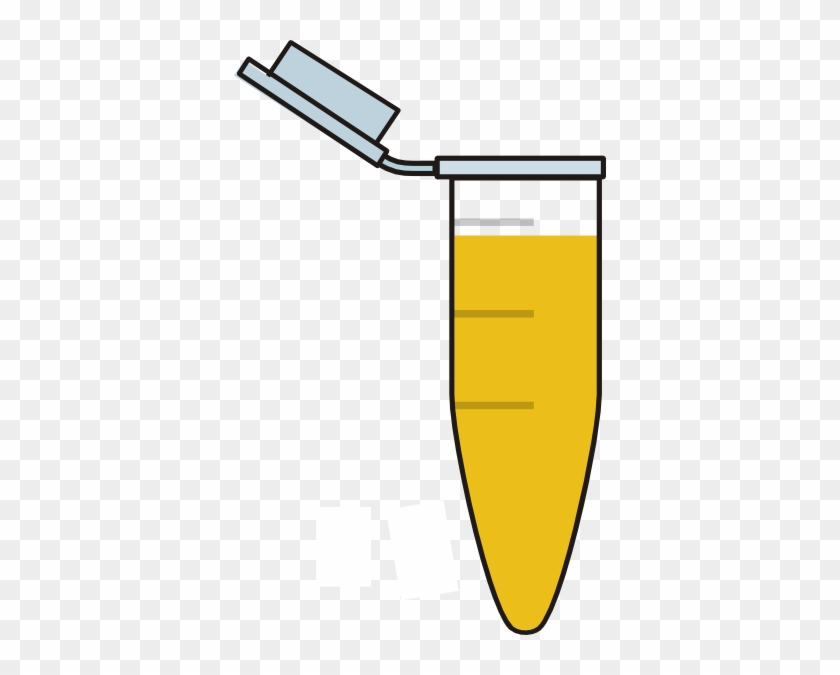 1ml Eppendorf Tube Brown Svg Clip Arts 372 X 595 Px - Eppendorf Tube Cartoon 2ml #882027