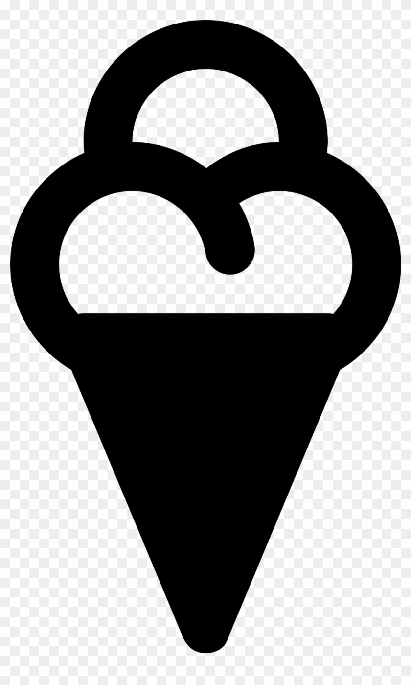 Ice Cream Clipart Top - Ice Cream Icon Png #882181