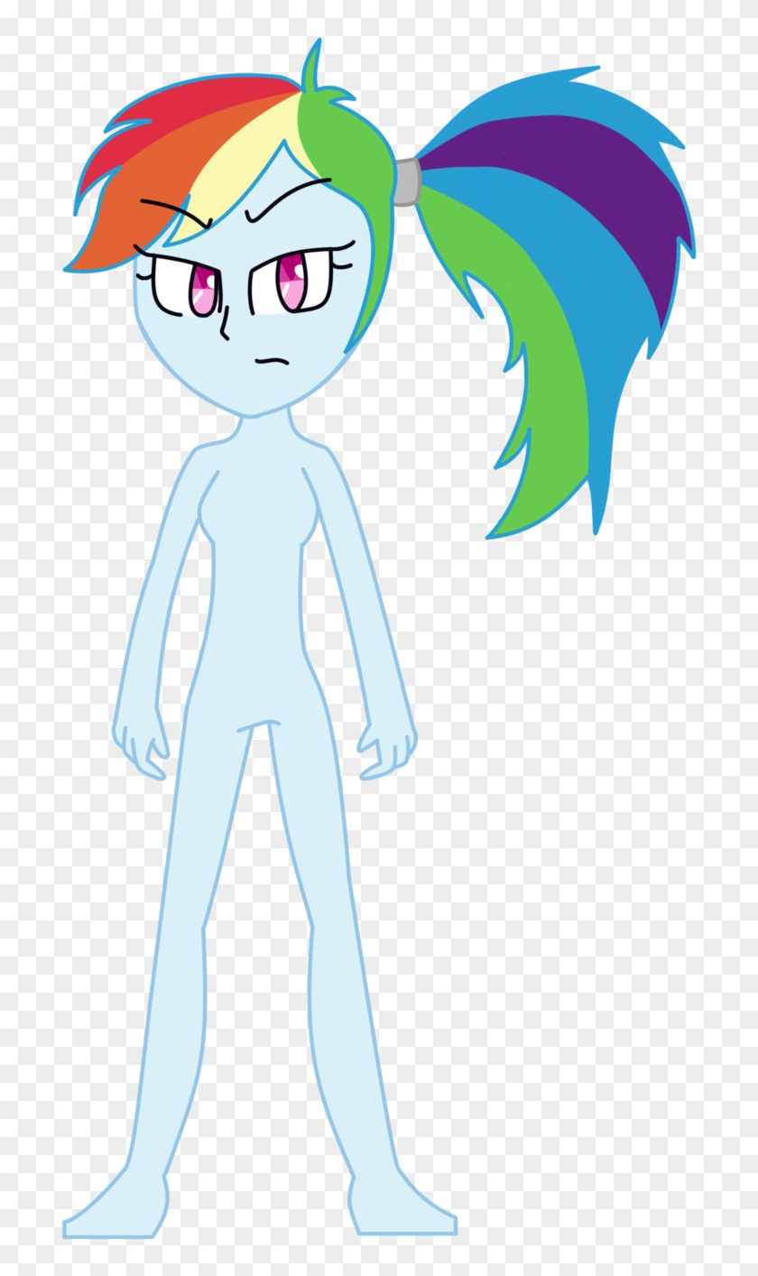Angry Rainbow Dash Base By Glitch-r - Rainbow Dash Vector Base #882399