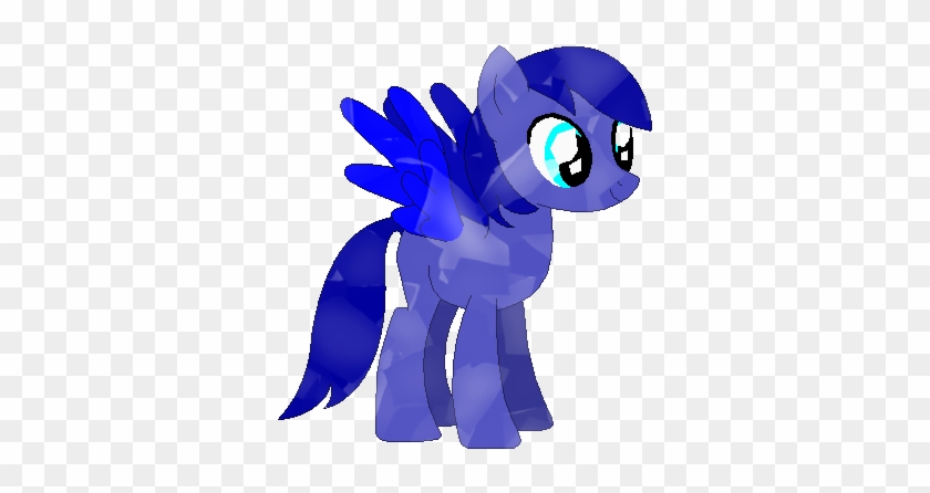 Blue Star As A Crystal Pony By Lr-studios - Cartoon #882472